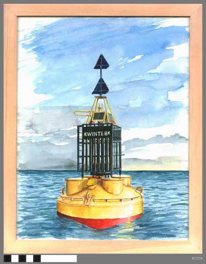 Vuurtoren Kwintebank - Noord kardinale boei