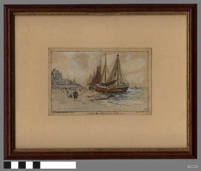 Heyst aan Zee - Vischbooten.