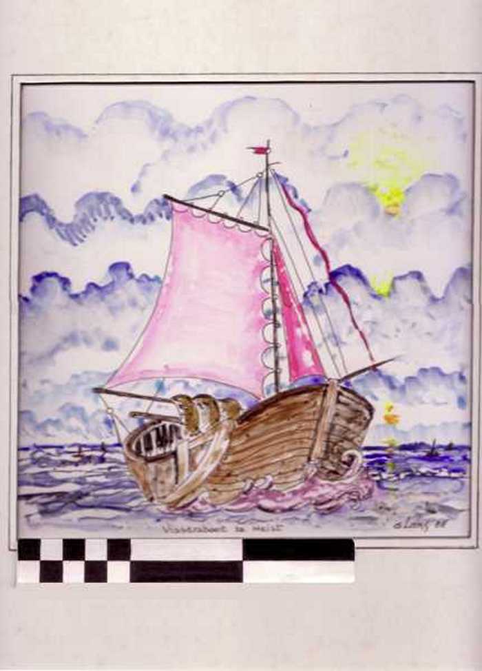 Vissersboot te Heist