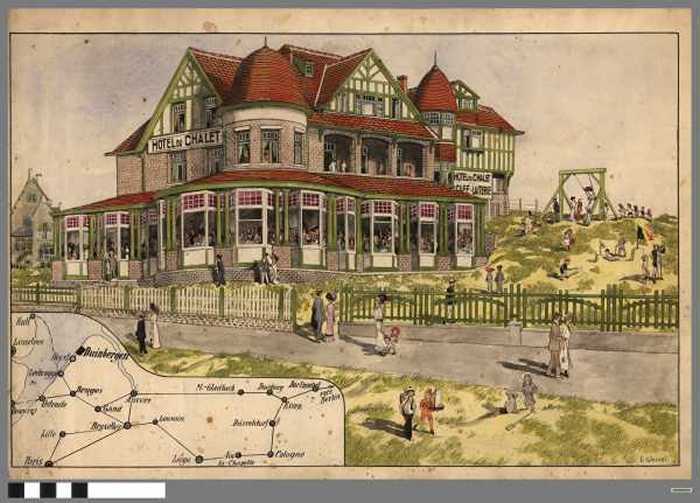 Hotel du Chalet te Duinbergen