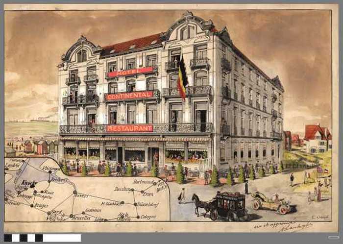 Hotel Continental te Knocke