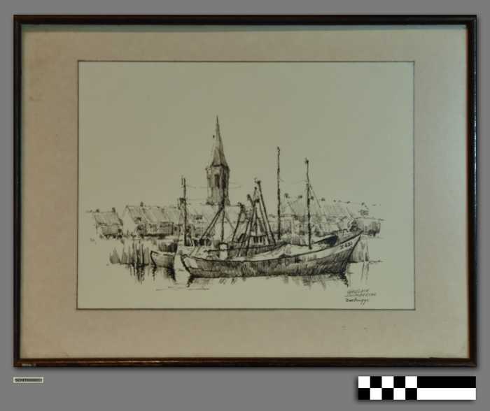 Zeebrugge - Ets van de haven met visserschepen