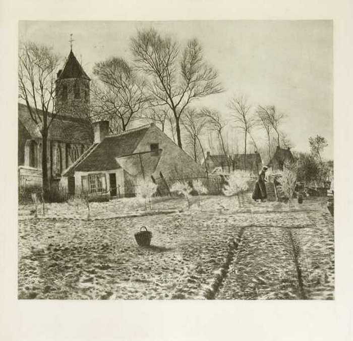 Aus Belgien, Studien-Blätter von K. Mediz - Mooi hoekje van Knocke-dorp