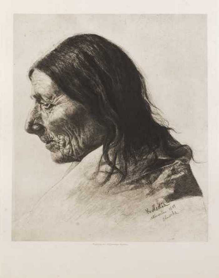 Aus Belgien, Studien-Blätter von K. Mediz - Vrouwenhoofd Allerzielen