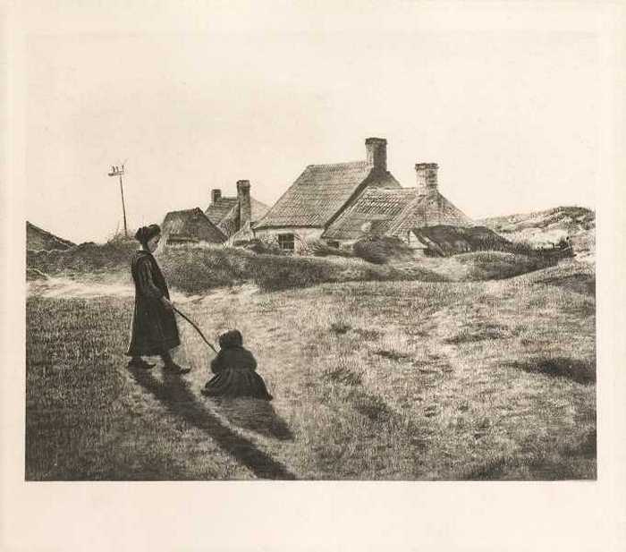 Aus Belgien, Studien-Blätter von K. Mediz - Huis van Pier Degraeve