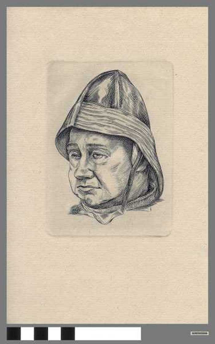 Visser met zuidwester