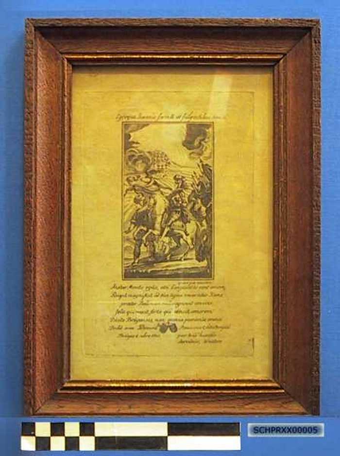 Egrerius Juvenis formâ et fulgentibus armis.