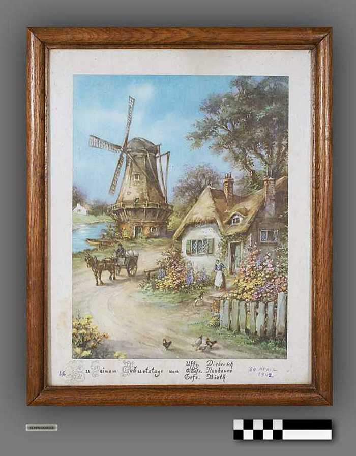 Ingelijste verjaardagskaart voor Celesta Bonte