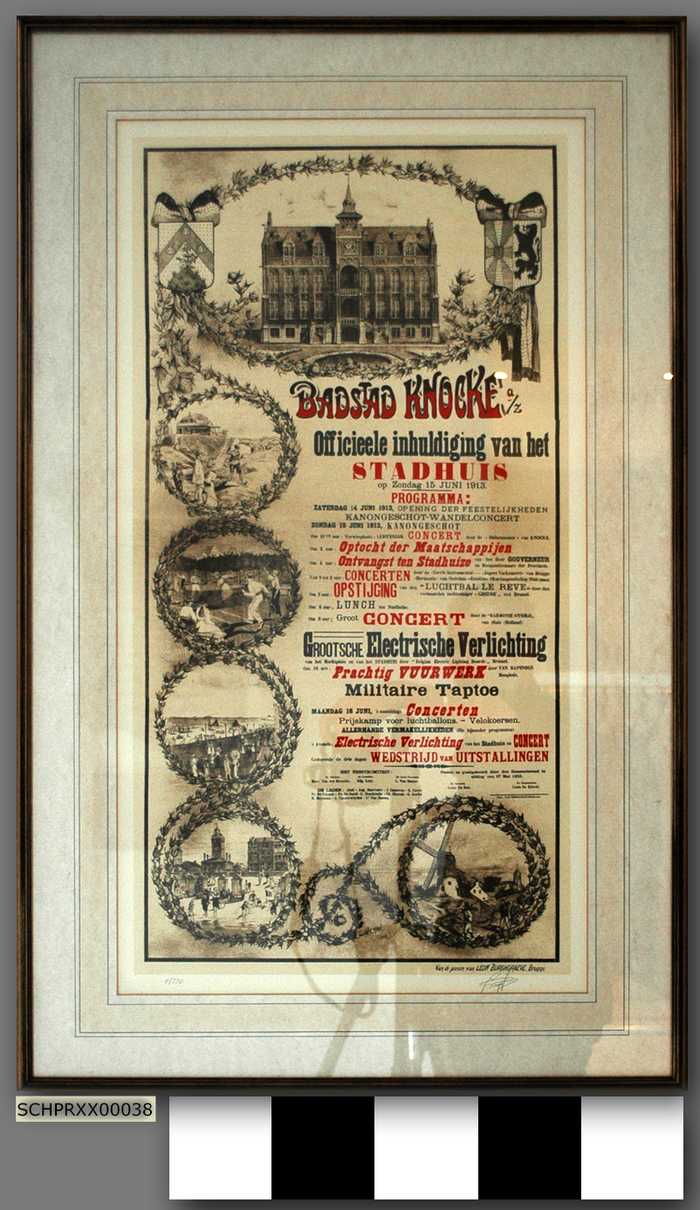 Inhuldiging stadhuis 1913