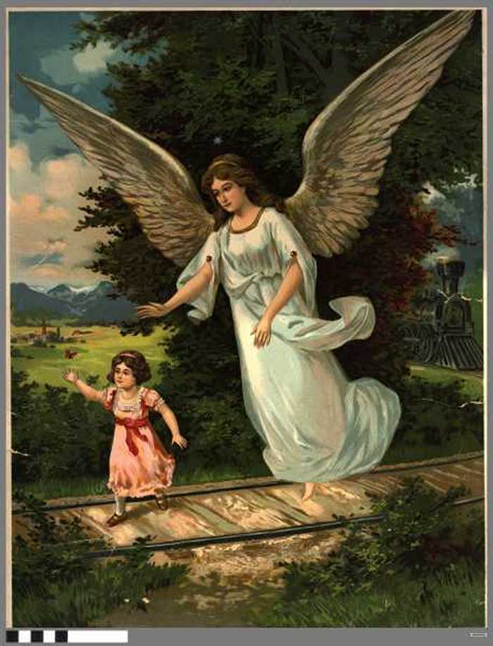 Lange gardien, chemin de fer.