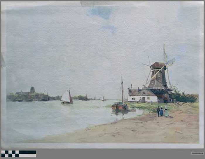 Molen bij de monding