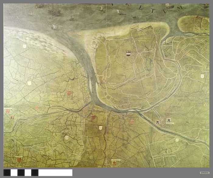 Het Zwin in de zestiende eeuw - Plan du Zwin (XVIè s)