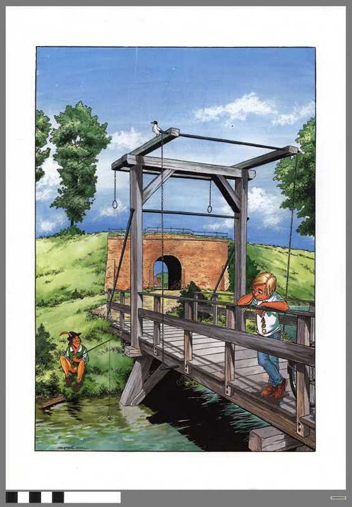 Het land van Uilenspiegel: Ophaalbrug