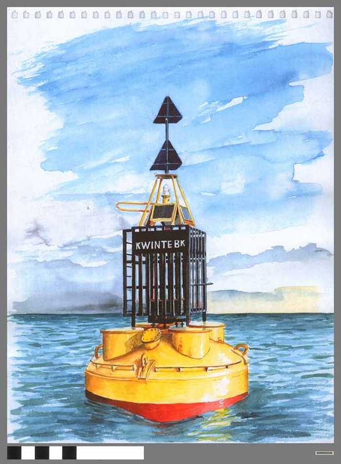 Vuurtoren Kwintebank - Noord kardinale boei