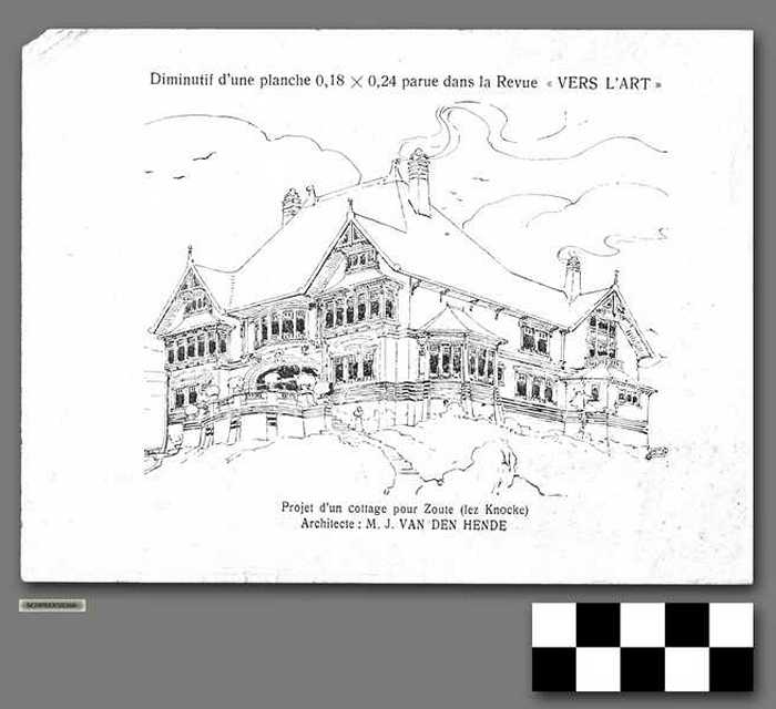 Projet d'un cottage pour Zoute