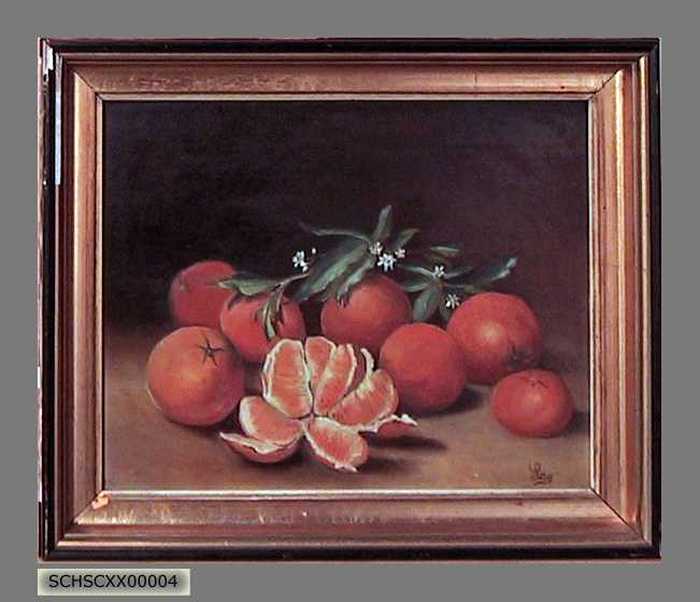 Stilleven van sinaasappelen