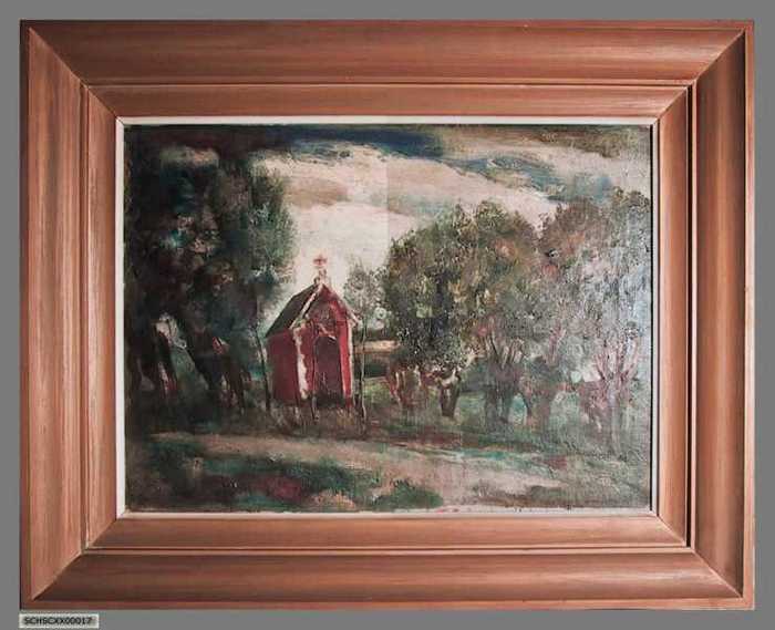 De kapel van de Graaf Jansdijk.