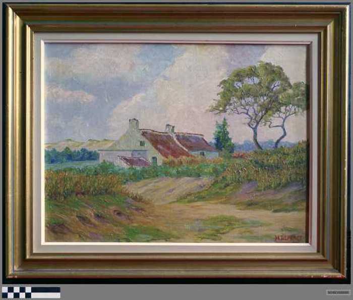 Hoeve in de duinpolder bij het Zwin