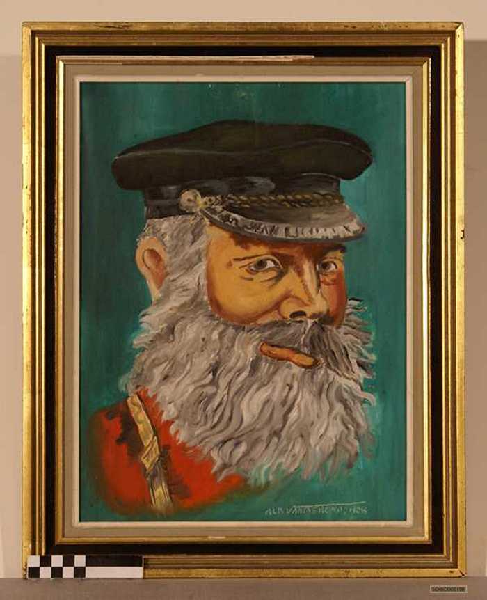 Vissersportret van Jan Blommaert