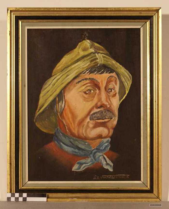 Vissersportret van Andries Mailefeydt