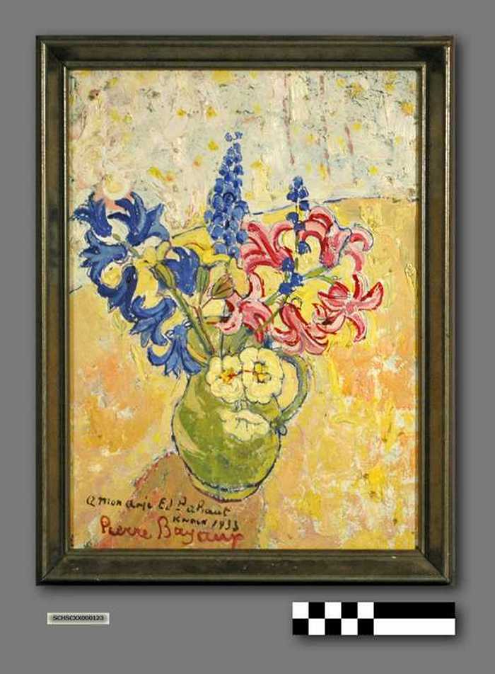 Pierre Bayaux - Vaas met bloemen
