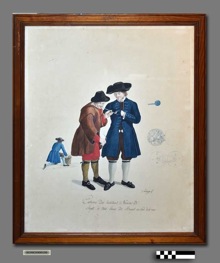 Costume des habitants marins de Heyst à trois lieues de Bruges au bord de la mer