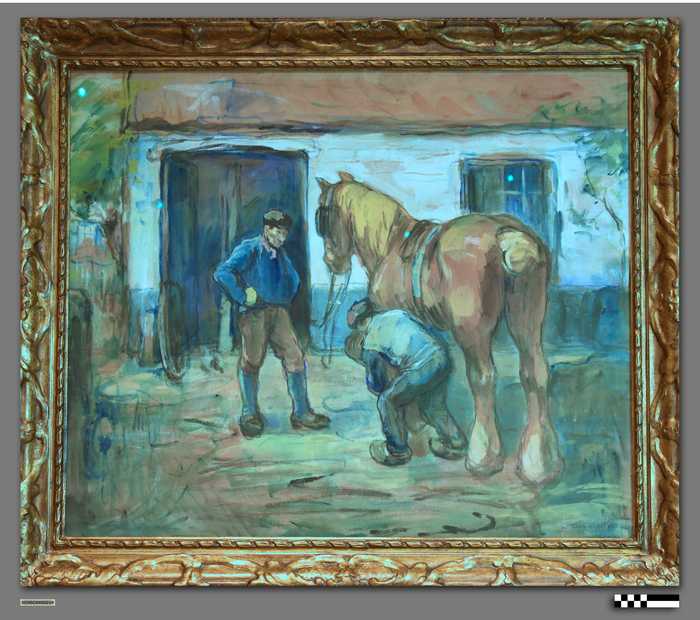 De oude smidse van Het Kalf