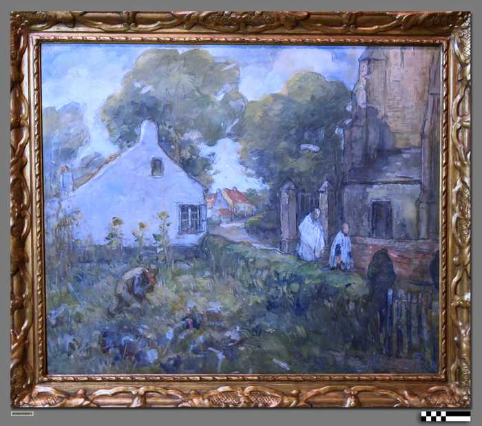 Berechting in de oude Kerkstraat