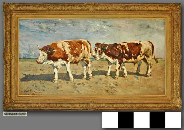 Terug van het ploegen