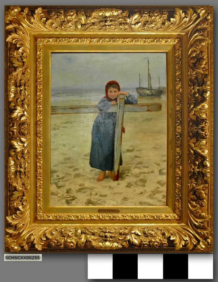 Meisje op het strand