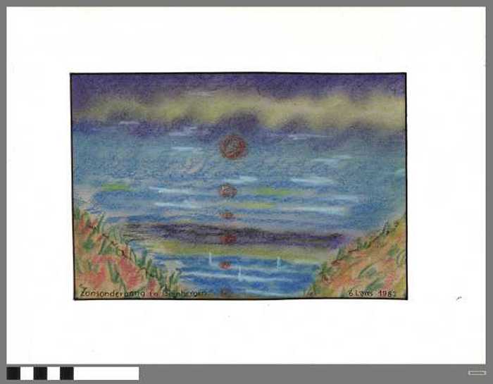 Zonsondergang in Duinbergen