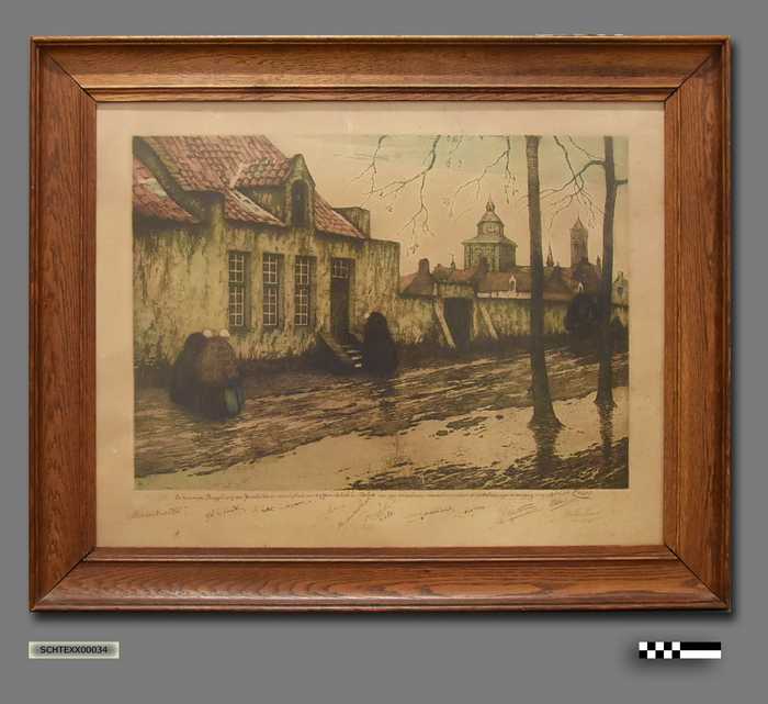 Pentekening - Brugse Begijnhof