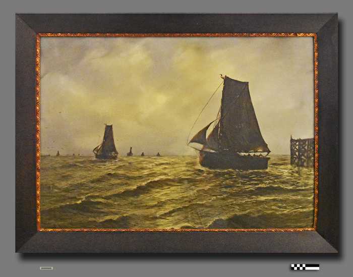 Visserssloepen varen uit