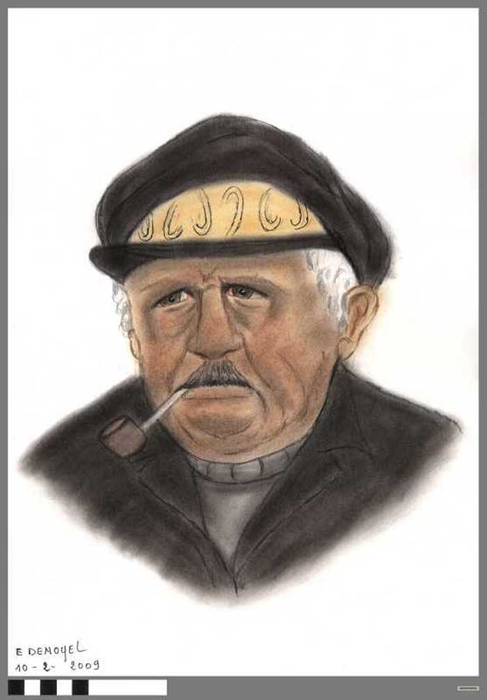 Visser met klein pijpje