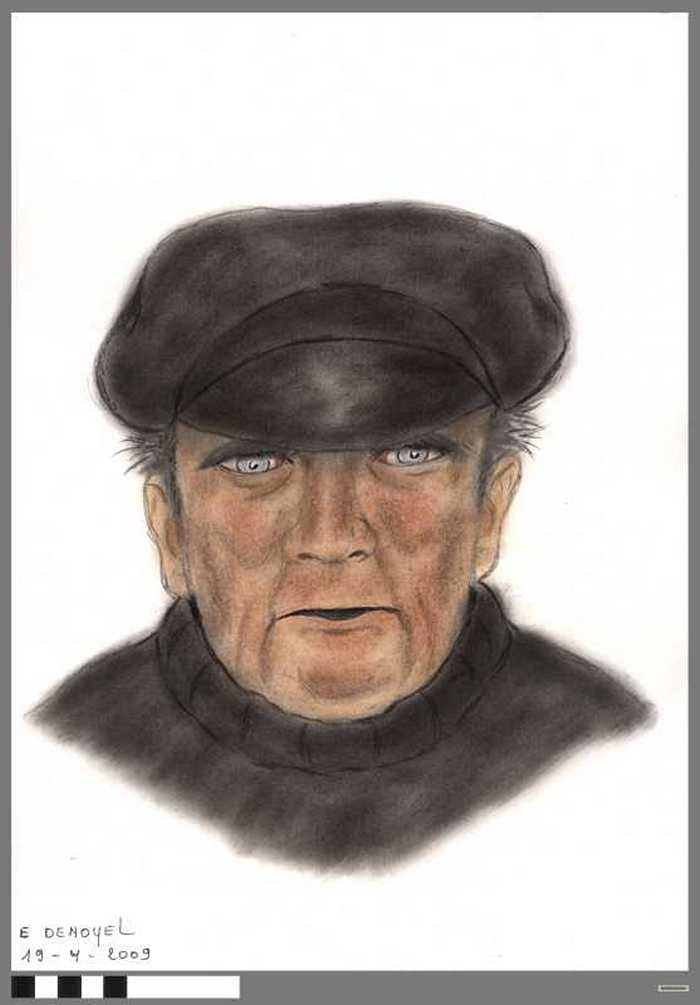 Visser met lichtblauwe ogen