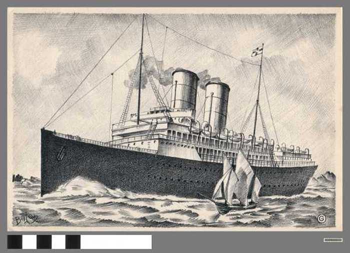 Schepen III -Contéteekeningen. G