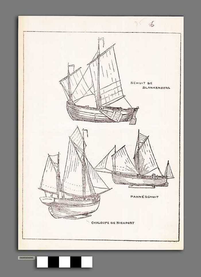 Schetsen van schuiten