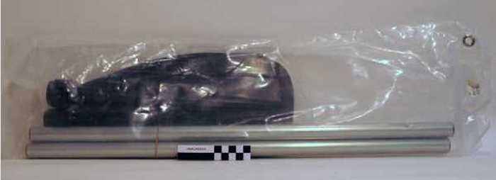 Peddels (twee stuks). Uitrusting pneumatisch vlot.