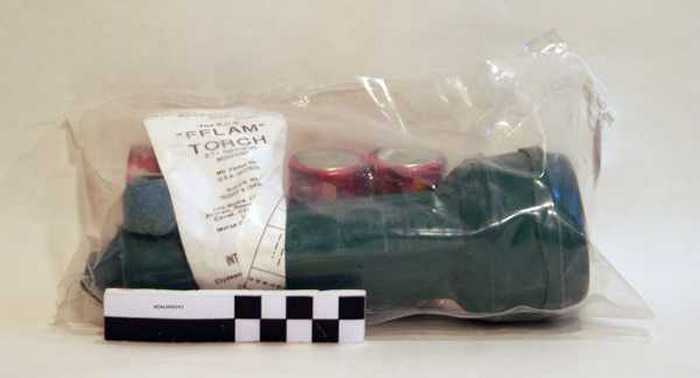 Zaklantaarn. Uitrusting pneumatisch vlot.