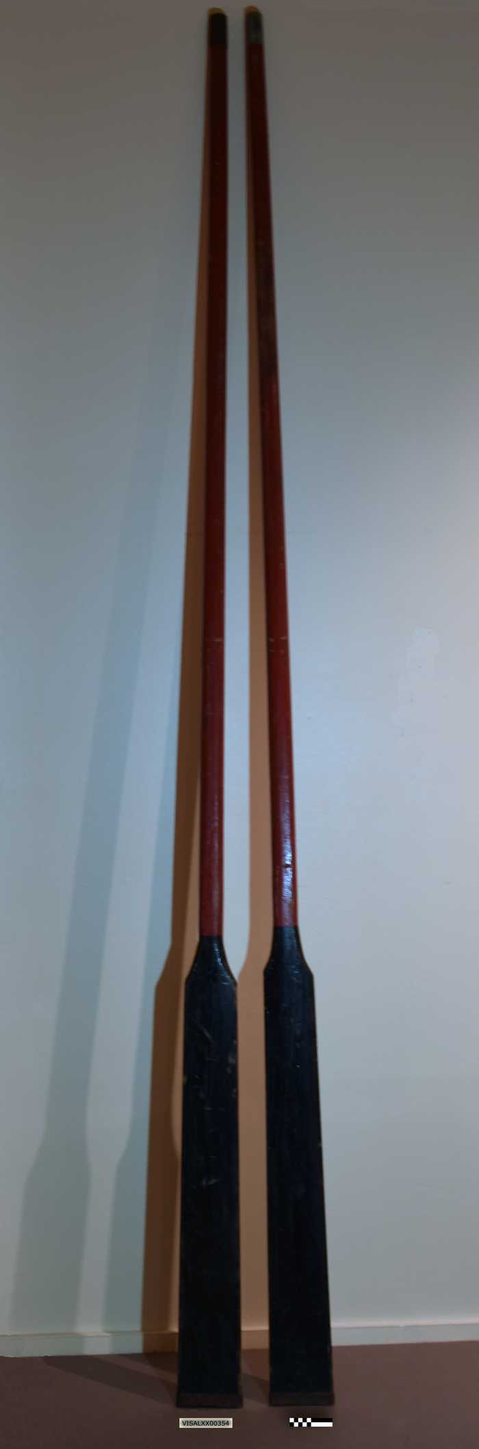 Houten roeiriem (2 stuks)