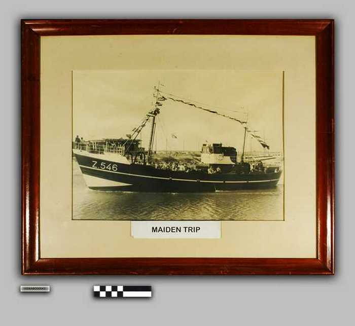 Maidentrip van de Z.546 Mayflower - 1952