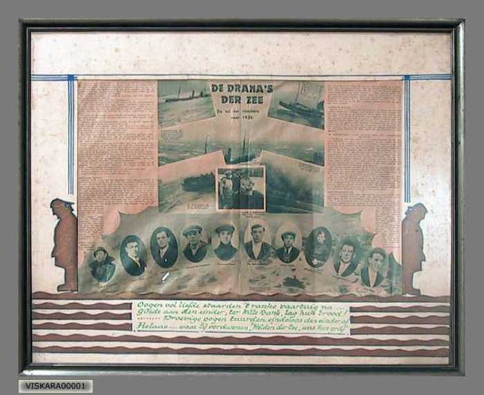 De dramas der zee. De tol der visschers voor 1936.