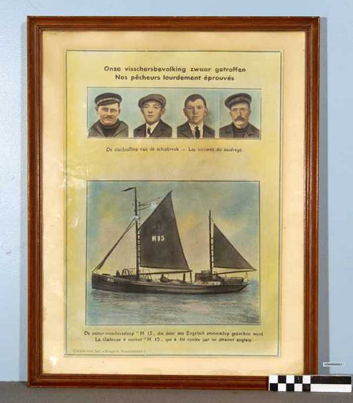 Onze visschersbevolking zwaar getroffen