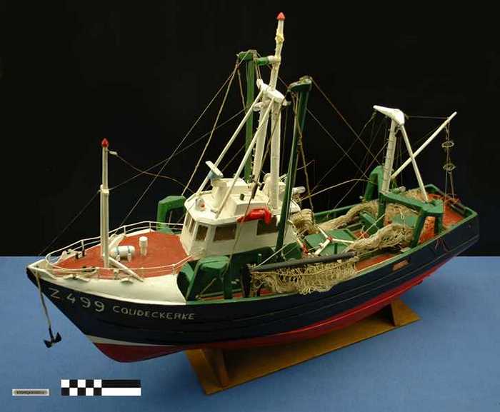 Vissersvaartuig - Bokkentreiler: Coudekerke - Z.499