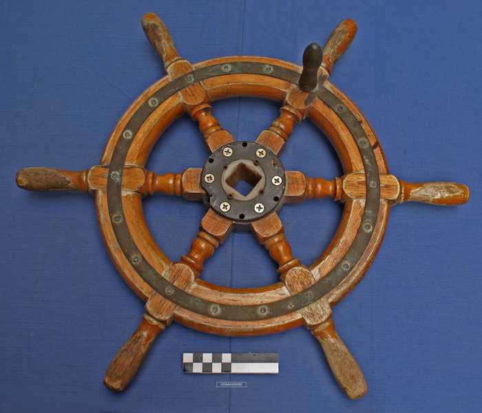 Stuurwiel van de Jessica