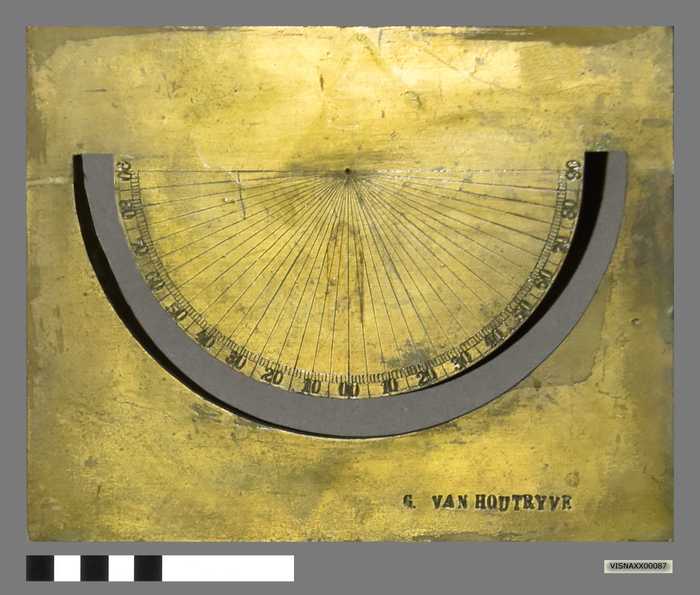 Nautische gradenboog voor navigatie