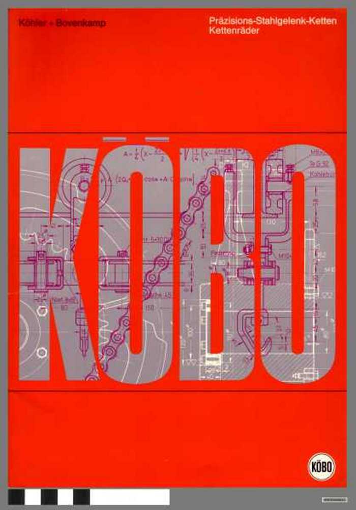 Köbo, Präzisions-Stahlgelenk-Ketten Kettenräder.