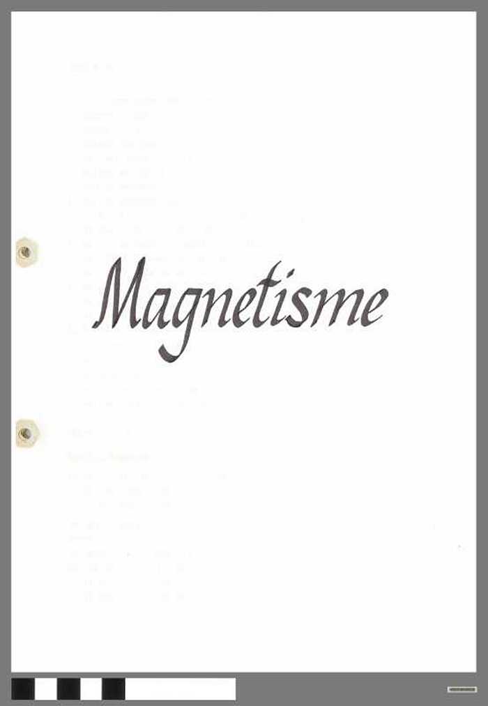 Magnetisme