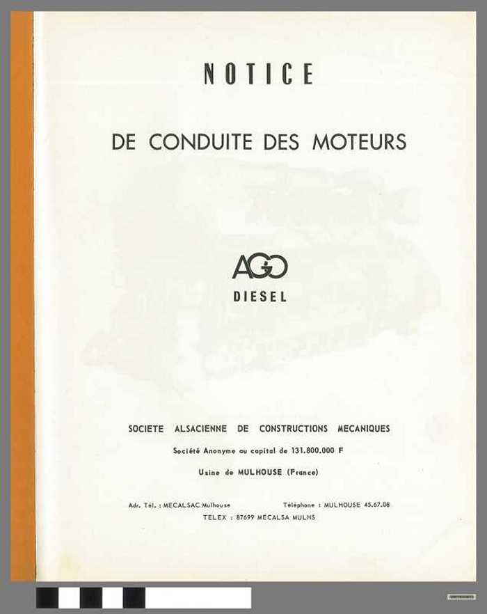 AGO Sacm  - Diesel - NDC 2500 F