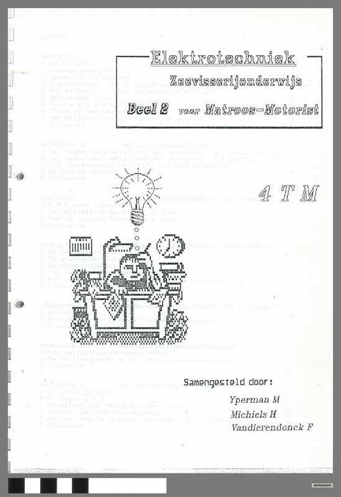 Elektrotechniek Zeevisserijonderwijs - Deel 2 voor Matroos-Motorist - 4TM